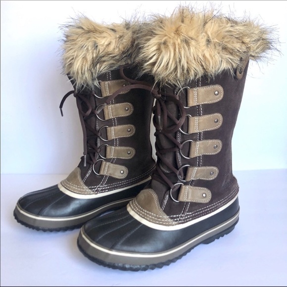 Sorel Shoes - Sorel Winter boots. Joan of Arc brown/tan